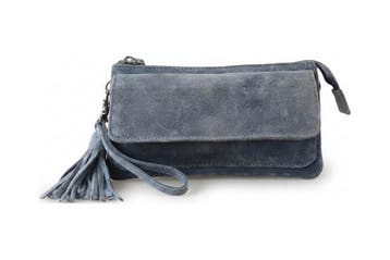 Manfield Clutch Blauw | ACTIE, Verzenden, Nieuw, Blauw