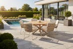 4 Seasons Outdoor Murcia tuinset latte met Prado tafel met, Ophalen of Verzenden, Nieuw