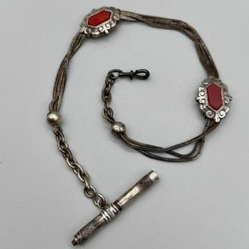 Zonder minimumprijs - Horloge halsketting Zilver