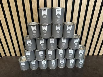 Veiling - 24x Moodpaints Krijtverf Petrol Grey  100ML, Doe-het-zelf en Verbouw, Verf, Beits en Lak, Nieuw