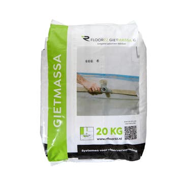 R FLOORZZ gietmassa C 20 kg, Nieuw, Overige materialen, 15 m² of meer, Vloerisolatie