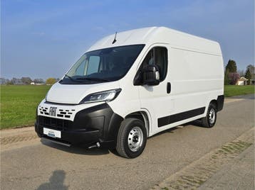 Fiat Ducato 35 2.2 MultiJet L2H2, Stof, Gebruikt, Wit, Onderhoudsboekje