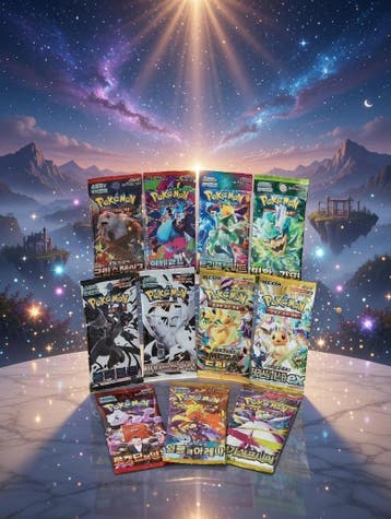 nu ook losse pakjes Pokémon! diverse sets nu al vanaf €1,65!, Ophalen of Verzenden, Nieuw, Booster, Foil