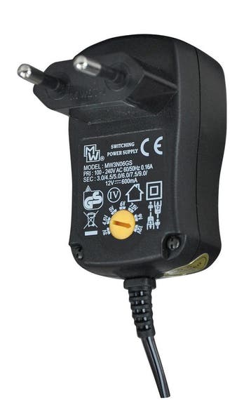 9 Volt Adapter voor gitaareffecten 600mA, Muziek en Instrumenten, Verzenden, Nieuw