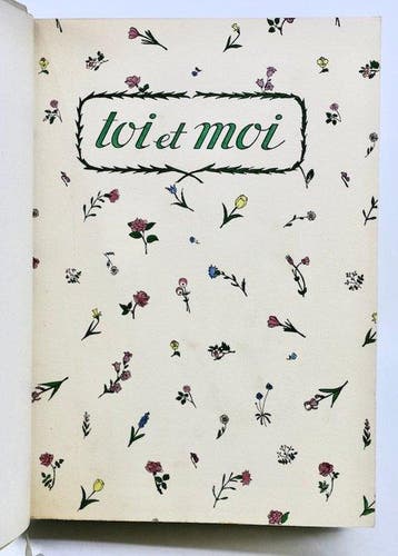 Paul GÉRALDY / André E. MARTY - Toi et Moi [Piazza] - 1946