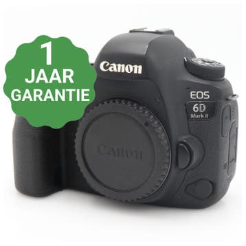 10% korting | Canon EOS 6D mark II, Audio, Tv en Foto, Fotocamera's Digitaal, Verzenden, Gebruikt, Canon