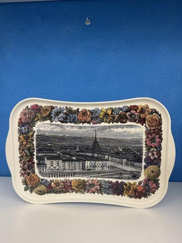 Fornasetti-Milano - Piero Fornasetti - Dienblad voor op bed, Antiek en Kunst