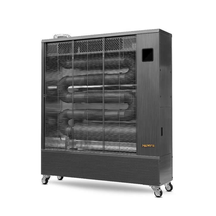 Infrarood dieselstraler Pro 29 kW RVS motief  2000-4600 m³ W, Doe-het-zelf en Verbouw, Verwarming en Radiatoren, Ophalen of Verzenden