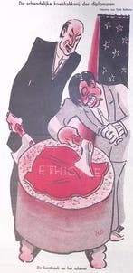 De schandelijke koekhakkerij der diplomaten (lijst optie), Verzenden