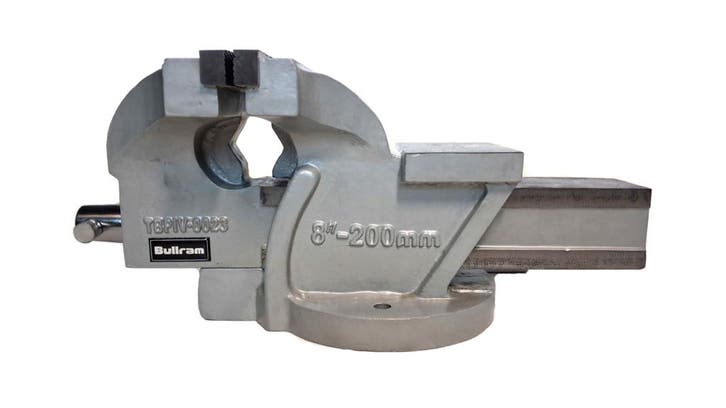 Bankschroef met pijpklem 200mm, Doe-het-zelf en Verbouw, Gereedschap | Handgereedschap, Nieuw, Verzenden