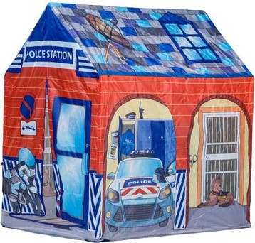 Speelhuis Kinderen Politie | Blauw/Rood | A-kwaliteit | B..., Ophalen of Verzenden, Nieuw, Kunststof