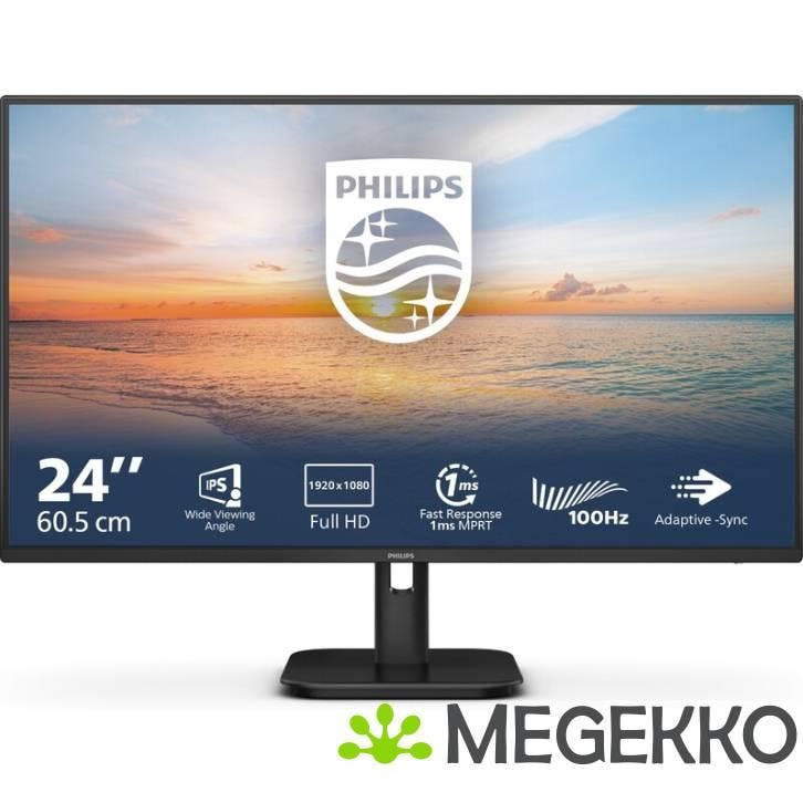 Philips 1000 Series 24E1N1100A/00 24  Full HD 100Hz IPS, Computers en Software, Monitoren, Nieuw, Verzenden