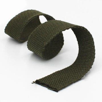 25mm 7M Tassenband Leger Groen, Verzamelen, Verzenden, Nieuw