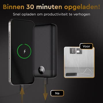 Golden Sound powerbank 20.000mAh - Powerbanks - 22,5W, Ophalen of Verzenden, Nieuw, Golden