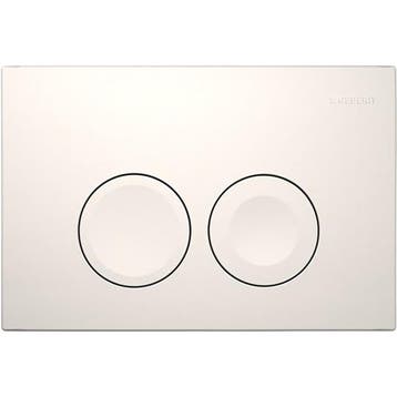 Geberit Delta-25 Drukplaat - Wit, Ophalen of Verzenden, Nieuw