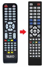 Teleco TEK19W9 / TEK24DS / TEK24W9 / TEK32S / TEK32W9 / T..., Verzenden, Nieuw