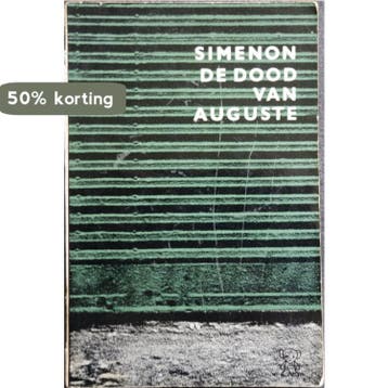 De dood van Auguste / Georges Simenon / 5 - Georges Simenon, Boeken, Verzenden, Gelezen, Georges Simenon