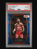 2022 Panini Ilia Topuria #23 - Rookie Card - Blue - PSA 10 -, Verzamelen, Nieuw