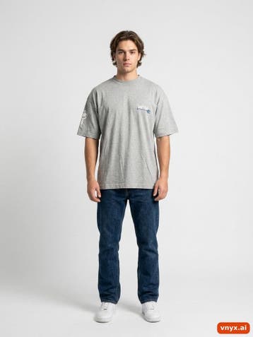 Bad+Mad T-shirts Heren maat  Grijs Vintage, Ophalen of Verzenden, Nieuw