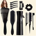 12-delige Haarverzorgingsset met Borstels en Sprayfles, Verzenden, Nieuw