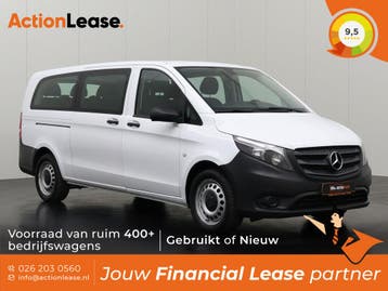 Mercedes Vito Personenvervoer L3 H1 2019 Diesel Automaat, Auto's, Mercedes-Benz, Automaat, Zwart, Wit, Diesel