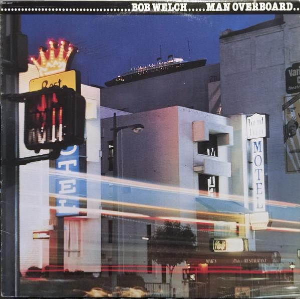 LP gebruikt - Bob Welch - Man Overboard, Cd's en Dvd's, Vinyl | Rock, Zo goed als nieuw, Verzenden
