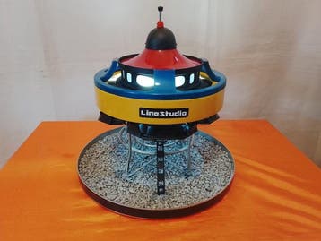 sculptuur, Line Studio - 30 cm - Metaal - 1998