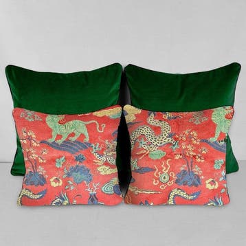 PIERRE FREY -New set- Two cushions in a set of four - Kussen