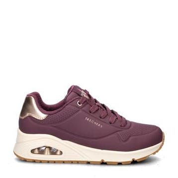 Skechers Uno lage sneakers voor dames in het Rood, Skechers, Verzenden, Nieuw, Sneakers of Gympen