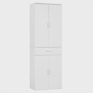 Hoge Archiefkast met Deuren en Lade - 60x180x34cm - Kantoor, Verzenden, Nieuw