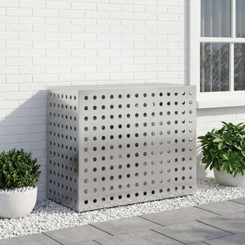 vidaXL Airconditioner hoes zilver 110 x 50 x 80 cm, Verzenden, Nieuw