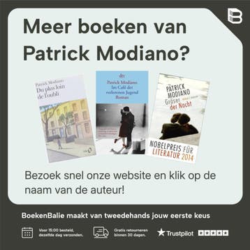 Het circus komt voorbij / Meulenhoff editie / 1367, Boeken, Verzenden, Gelezen, Patrick Modiano