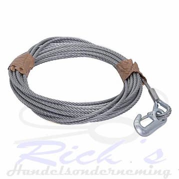 Lierkabel 15 meter voor bootlier/ handlier 6 mm, Ophalen of Verzenden, Nieuw