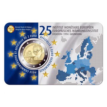 België 2 Euro EMI 2019 Coincard FR, Verzenden