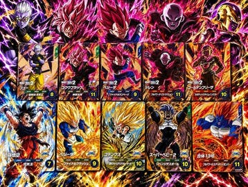 Bandai - 10 Card - Dragon Ball, Dragon Ball Z - Son Goku, Nieuw