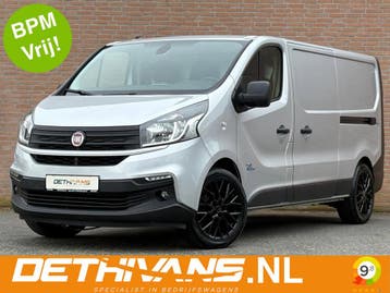 Fiat Talento 2.0MJ 145PK Lang / 2x Schuifdeur / Camera / Cru, Stof, Gebruikt, Zwart, Lease