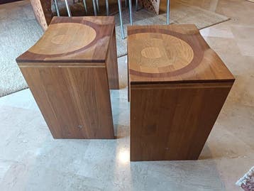 Horm - Toyo Ito - Kruk (2) - hard hout - Sgabelli Ripples di