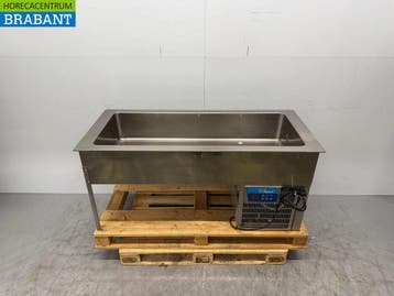 RVS Cool Compact Drop in Saladiere Koelbak 4 x 1/1 GN 230V, Ophalen of Verzenden, Gebruikt
