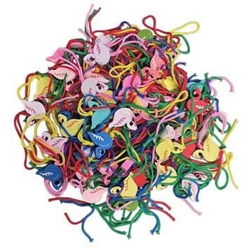 Flamingo Gelukshangers - Gelukspoppetjes - Kleurenmix - 50, Verzenden, Nieuw