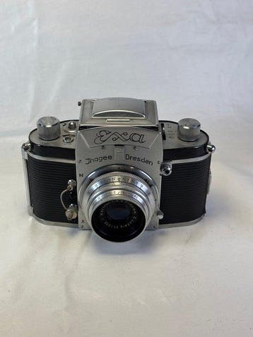 Ihagee EXA ( type 1.2 ) 1952 , only 7000 made Single lens, Audio, Tv en Foto, Fotocamera's Analoog, Nieuw