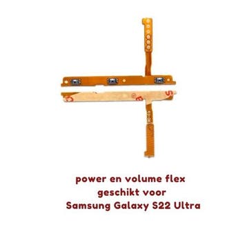 Samsung Galaxy S22 Ultra power en volume Flex Kabel, Verzenden, Nieuw