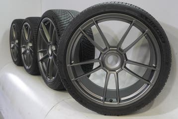 Porsche 911 992 GTS 20 & 21 inch velgen Michelin Winterbande, Gebruikt, Velg(en), 20 inch, Winterbanden