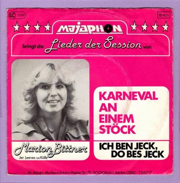 Marion Bittner – Karneval An Einem Stöck / Ich Ben Jeck, Do, Ophalen of Verzenden, Nieuw in verpakking