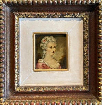Franse school (XVIII) - Ritratto di Dama, Antiek en Kunst, Kunst | Schilderijen | Klassiek