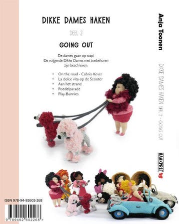 Dikke Dames Haken Deel 2 Going Out - Haakpret Anja Toone, Boeken, Ophalen of Verzenden, Nieuw