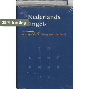 Van Dale groot woordenboek Nederlands-Engels / Van Dale, Boeken, Woordenboeken, Verzenden, Gelezen