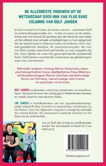 PromovendA tot Z 9789464042085 Dolf Jansen, Boeken, Verzenden, Zo goed als nieuw, Dolf Jansen