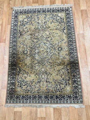 Kasjmier zijde - Vloerkleed - 150 cm - 102 cm, Nieuw