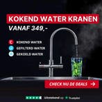 Cooker kraan set vanaf 349,- | Kokend, gekoeld, gefilterd, Ophalen of Verzenden, Nieuw