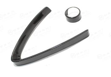 Alfa Romeo Stelvio QV Carbon Fiber voor grill cover, Verzenden